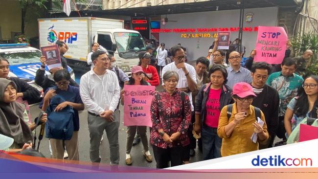 Haris Azhar dan TAUD ke Polda Metro, Minta Kasus Delpedro dkk Disetop