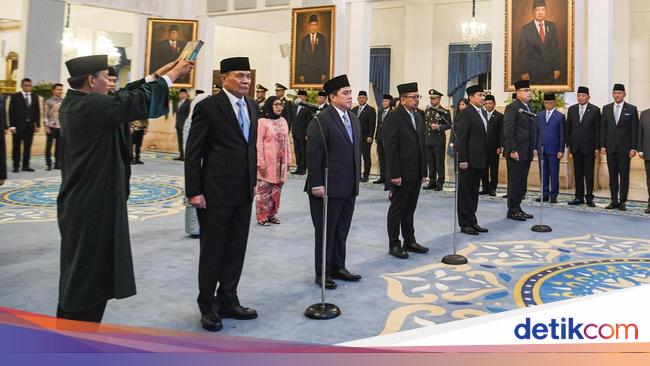 Wajah Lama Posisi Baru di Kabinet Prabowo