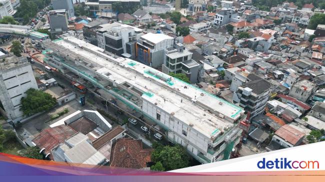 JakPro Ungkap Pembangunan LRT Rute Velodrome-Manggarai Sudah 69,88%