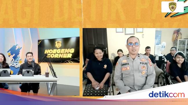 Bina Yayasan Disabilitas di Gianyar, Ipda Sumerta Harap Kemandirian Tumbuh