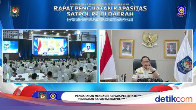 Bangun Kepercayaan, Mendagri Ingatkan Satpol PP Pentingnya Sikap Humanis