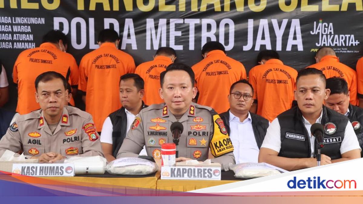 Polisi Bongkar Home Industry Narkoba di Tangsel, 21 Kg Sinte Disita