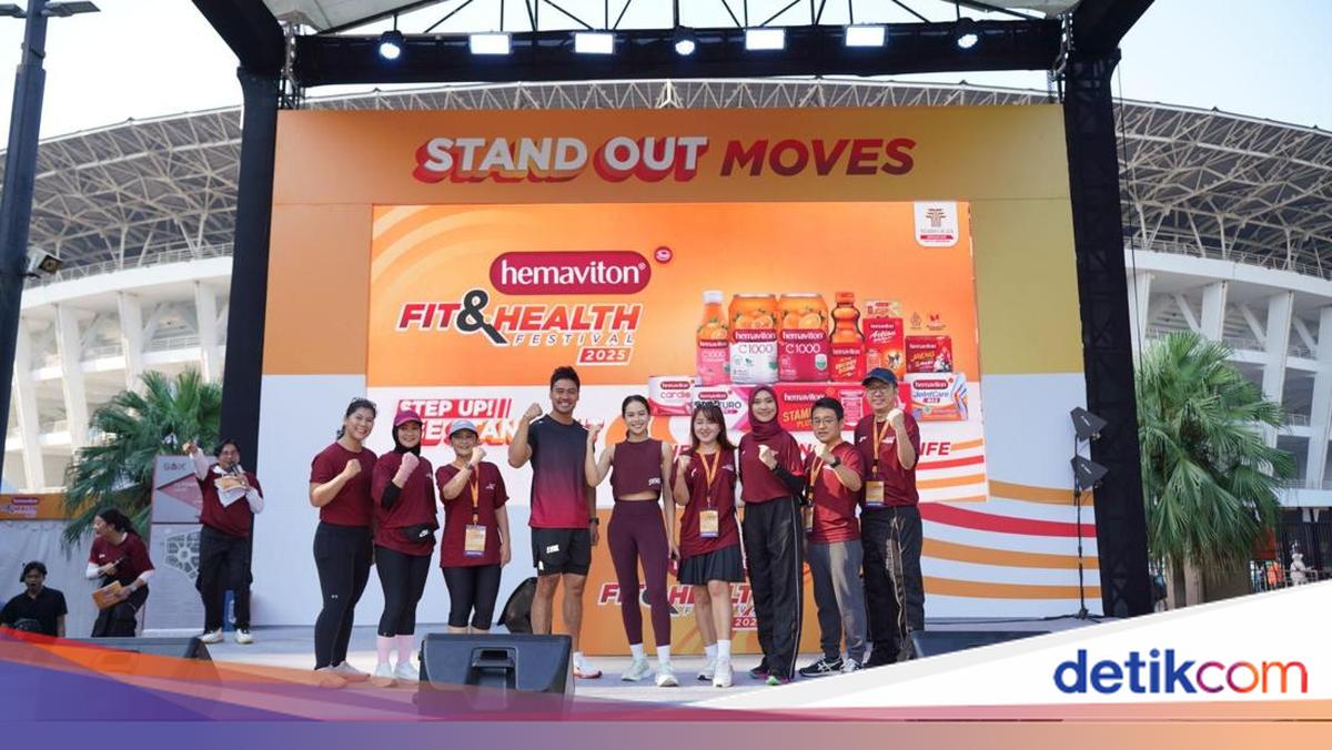 Olahraga Seru, Talkshow, Edukasi Nutrisi di hemaviton Fit &amp; Health Festival