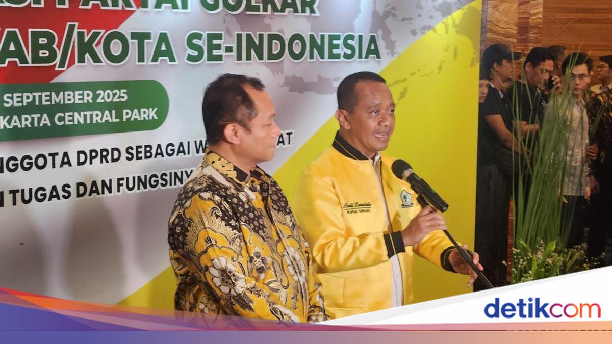 Golkar Gelar Bimtek DPRD, Bahlil Minta Kader Peka Kondisi Masyarakat