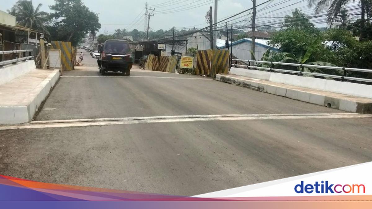 Jembatan 'Zaman Belanda' Akses Pandeglang-Mengger Selesai Direnovasi
