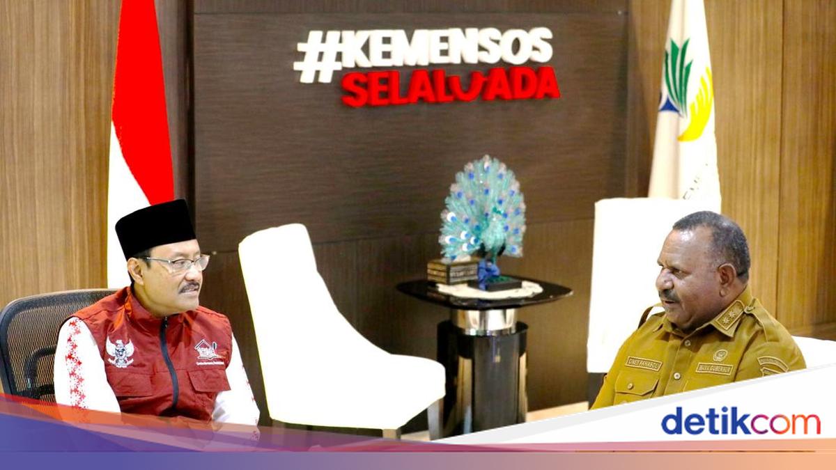 Mensos Temui Wagub Papua Pegunungan, Bahas Penanganan Konflik di Yalimo