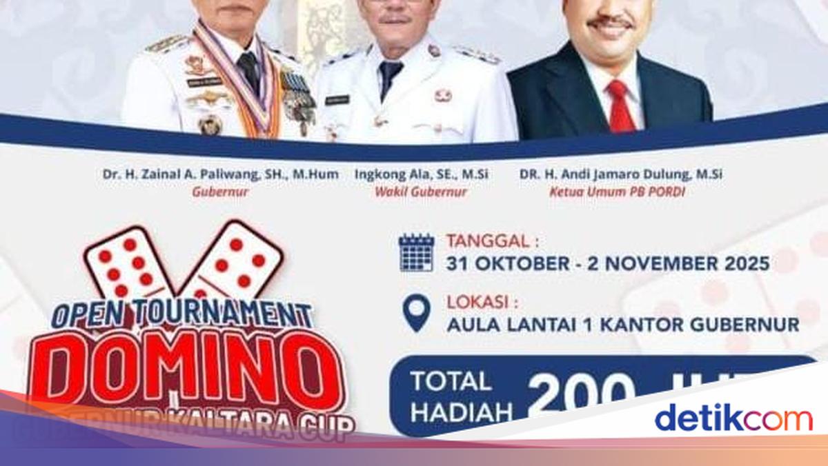 Ramai Ditolak Warga, Turnamen Domino Kaltara Berhadiah Rp 200 Juta Ditunda