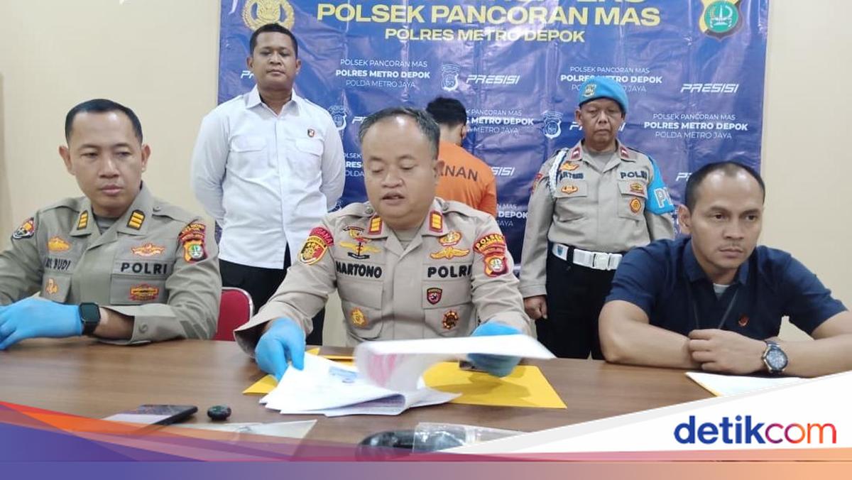 Maling Vespa Lompat ke Kali Saat Dikejar Warga di Depok Jadi Tersangka, 1 DPO