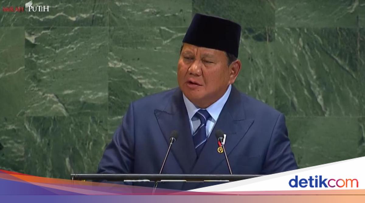 Giant Sea Wall Disebut-sebut Prabowo di Sidang Umum PBB