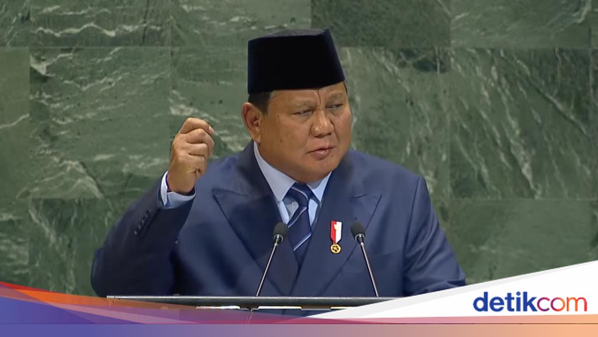 Di Hadapan Pemimpin Dunia, Prabowo Tegaskan Indonesia Dukung Two State Solution