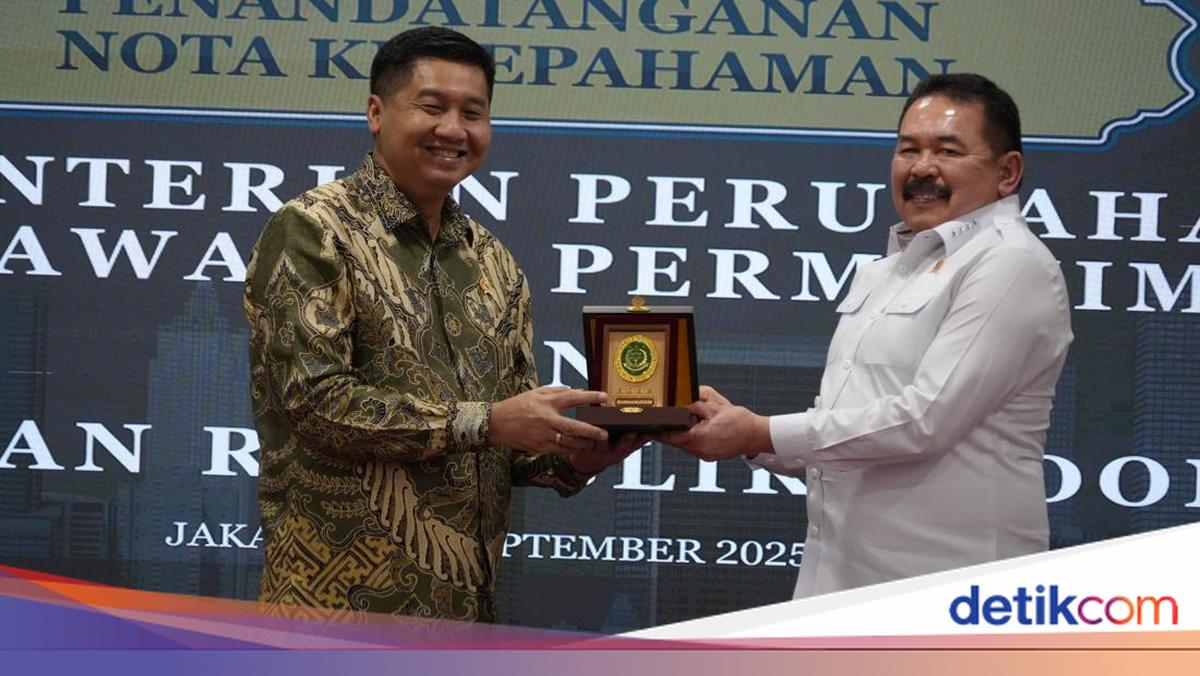 Jaksa Agung Teken MoU dengan Menteri PKP, Bakal Kawal Program Penyediaan Lahan
