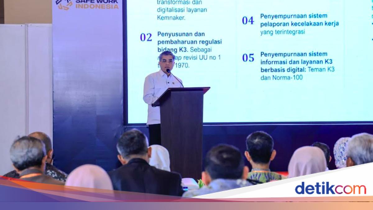 Menaker Dorong Reformasi Ekosistem dalam Sertifikasi K3