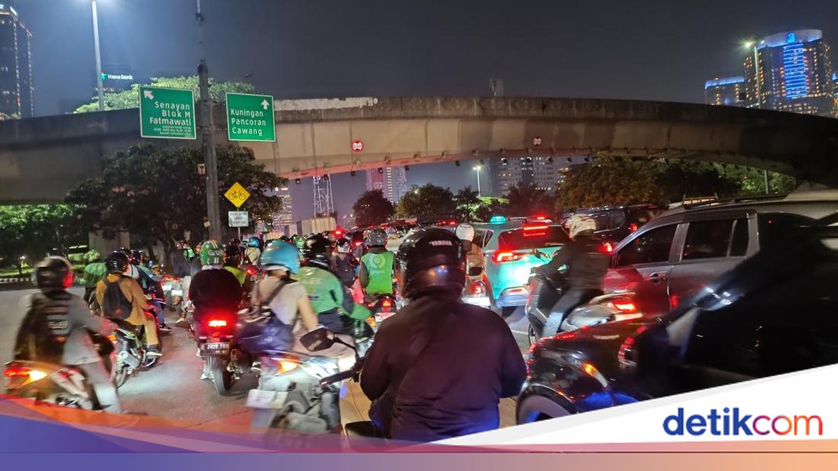 Titik-titik Macet Malam Ini di Jakarta Imbas Penutupan GT Semanggi I