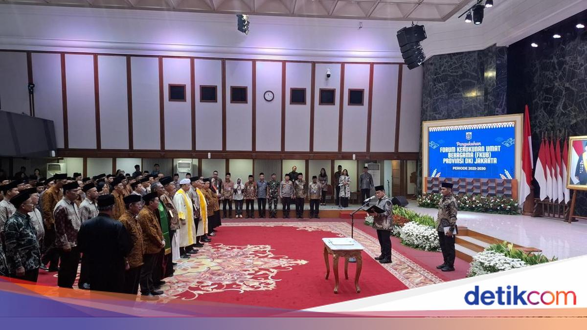 Kukuhkan Pengurus FKUB, Pramono Harap Jadi Role Model Kerukunan Nasional