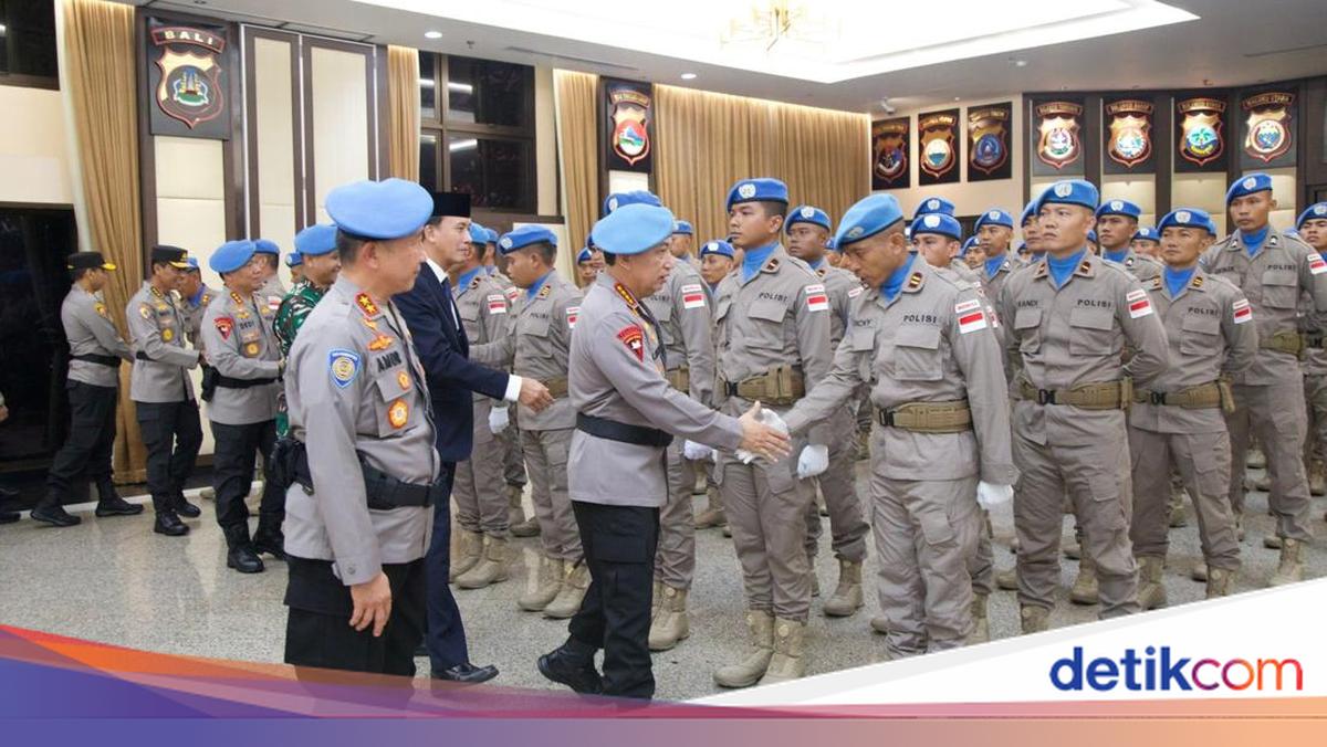 Kapolri Lepas Satgas FPU 7 MINUSCA untuk Misi Perdamaian PBB di Afrika Tengah