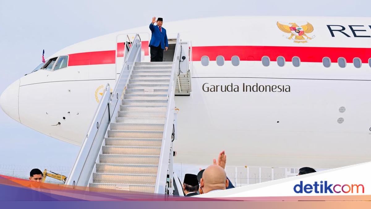 Bertolak dari AS, Prabowo Lanjutkan Lawatan ke Kanada