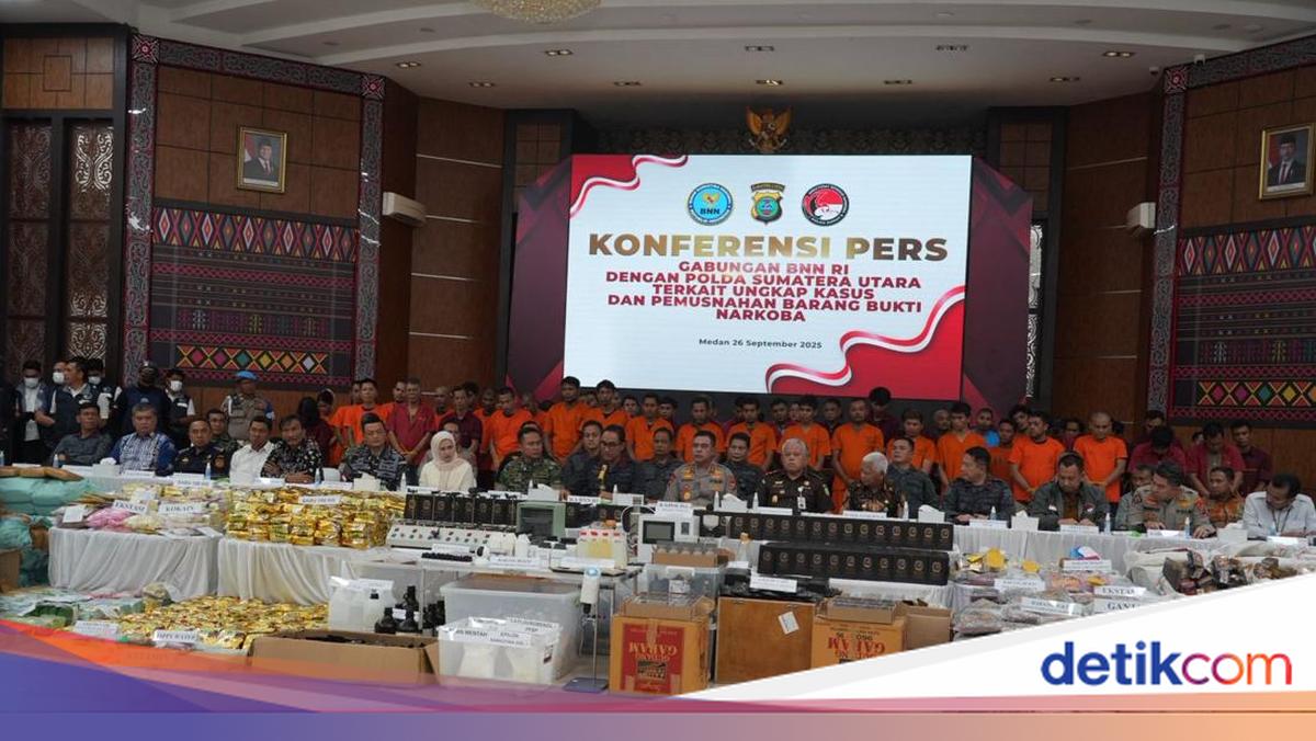 BNN Nyatakan Selamatkan 10 Juta Jiwa dari Pengungkapan Narkoba di Sumut