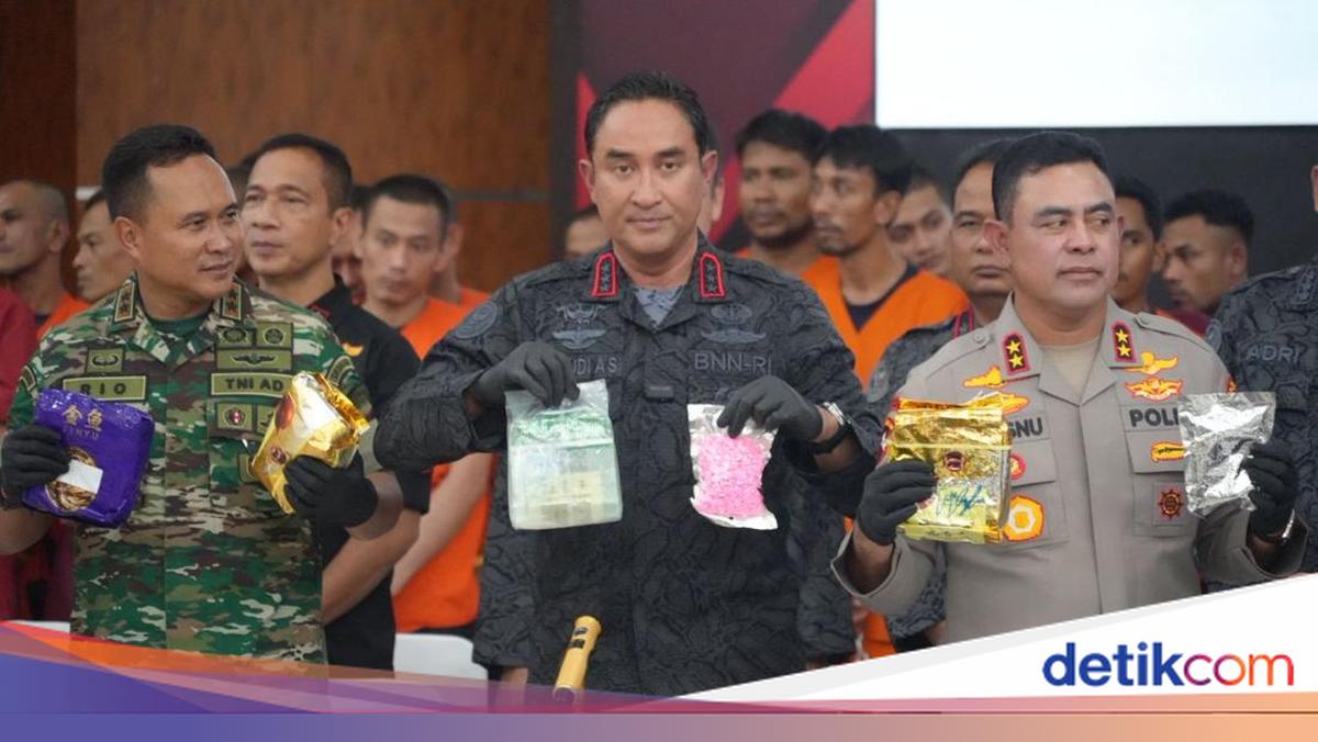 BNN-Polda Sumut Musnahkan 1,7 Ton Sabu-Ganja