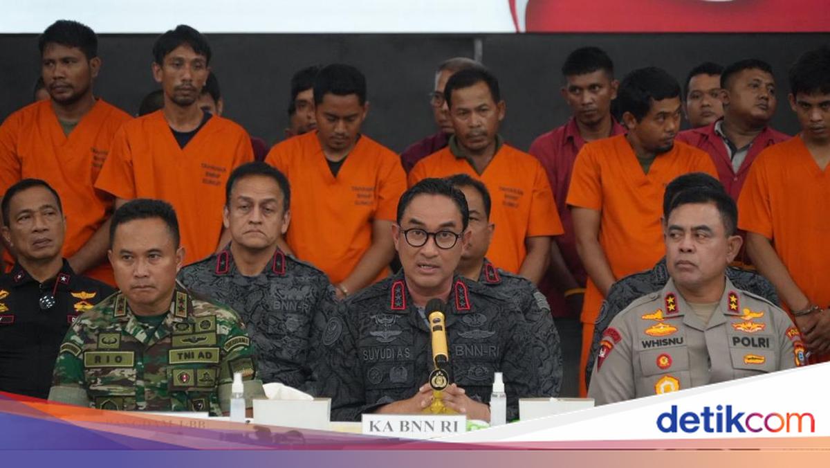 BNN-Polri Bongkar 4.751 Kasus Narkoba di Sumut, Tetapkan 6.014 Tersangka