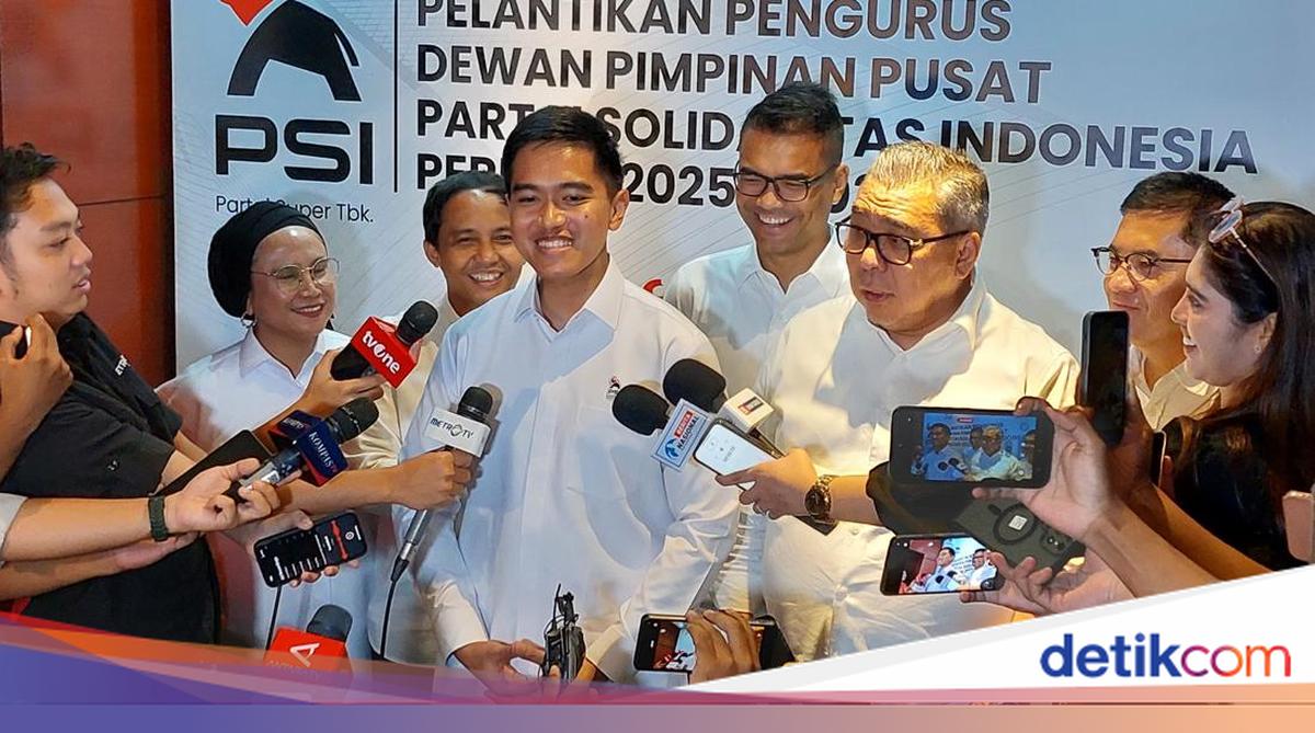 Kaesang Ungkap Sosok 'Bapak J' yang Jadi Dewan Pembina PSI