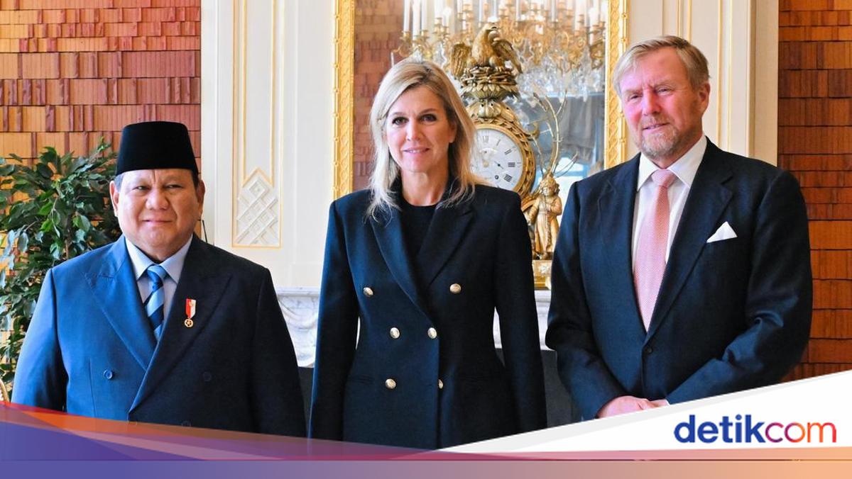 Prabowo Tiba di Istana Huis ten Bosch, Disambut Raja dan Ratu Belanda