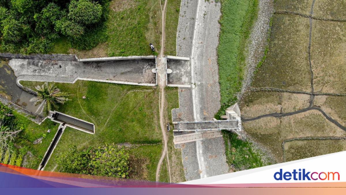 Waduk Perning Nganjuk Kering, Ribuan Hektare Sawah Terancam