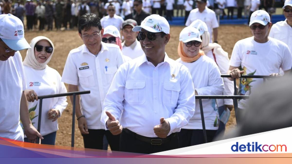 Tanam Jagung Serentak Bareng DPD, Mentan Dorong Lompatan Produksi Pangan