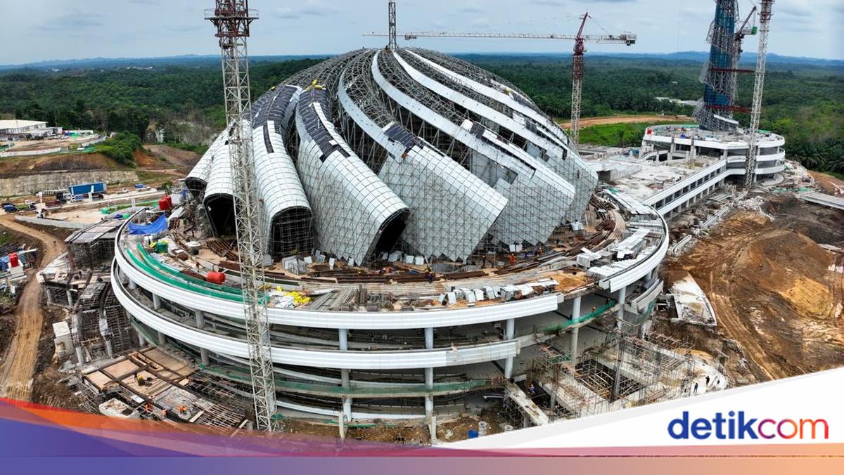 Penampakan Terkini Megaproyek IKN, Ibu Kota Politik 2028