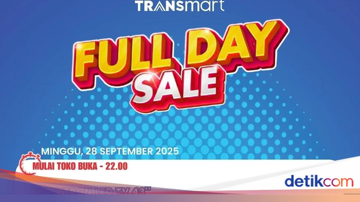 Beli TV di Transmart Full Day Sale Bisa Diskon Rp 1 Juta, Buruan Cek!