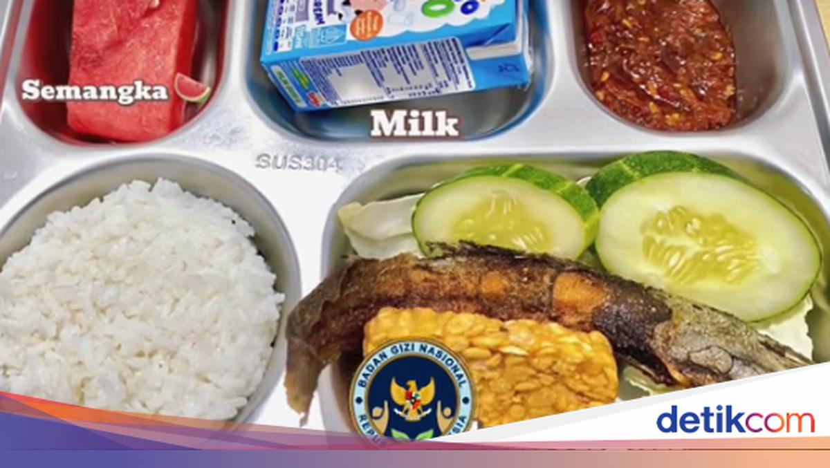 Ini Deretan Menu MBG yang 'Di-spill' Langsung oleh SPPG di TikTok