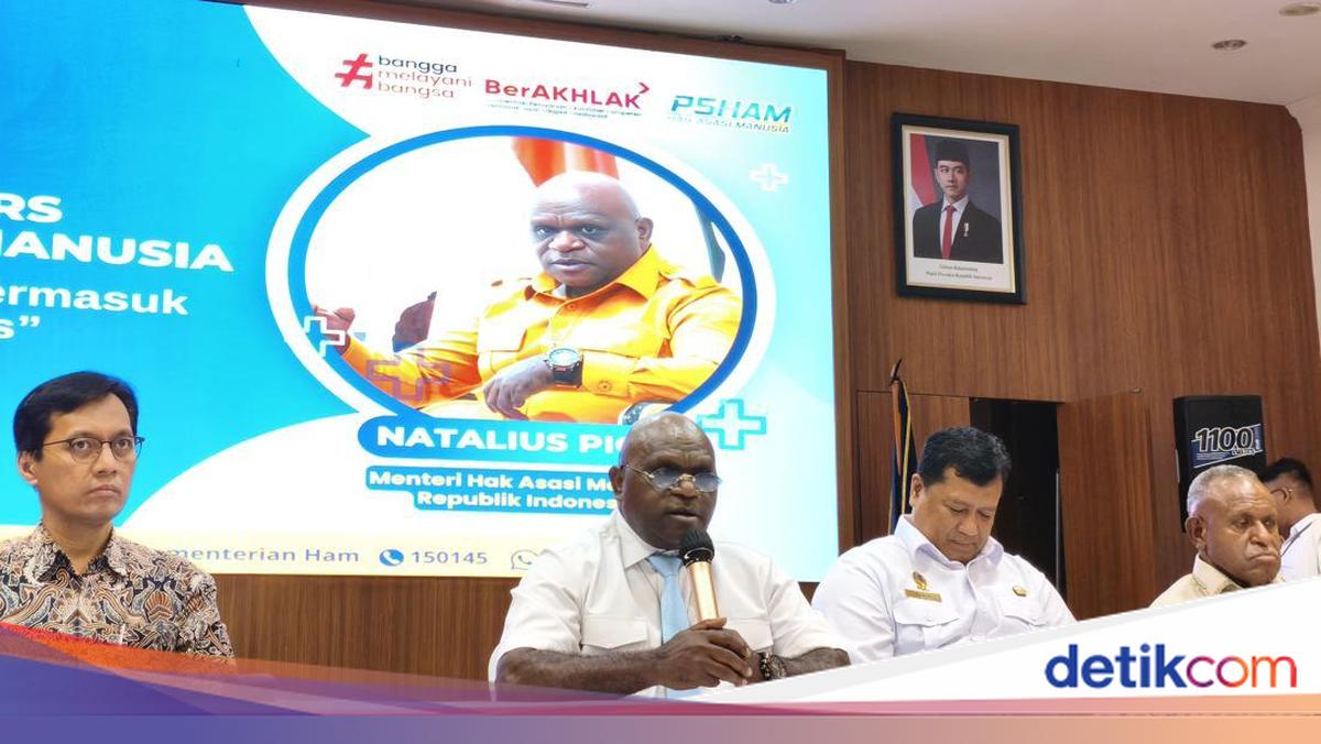 Menteri Pigai: Kasus Keracunan MBG Tak Masuk Kriteria Pelanggaran HAM