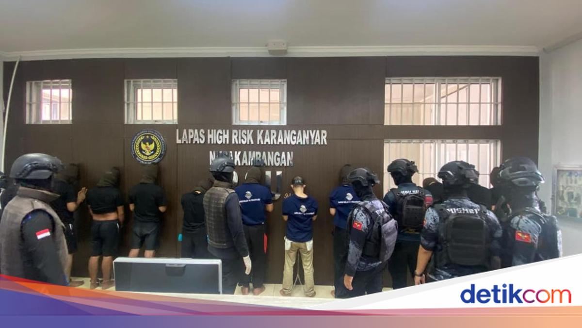 41 Napi High Risk dari Sumatera Dipindah ke Nusakambangan agar Perbaiki Sikap