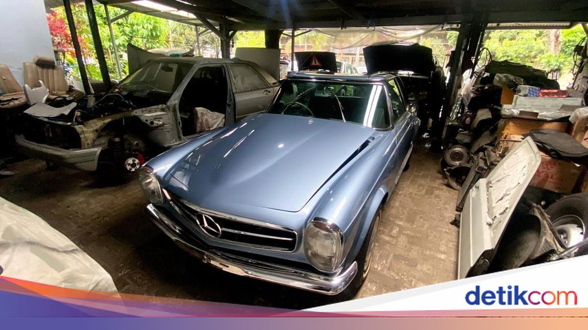 Ini Wujud Mercy Klasik BJ Habibie yang Dicicil RK dan Sempat Disita KPK