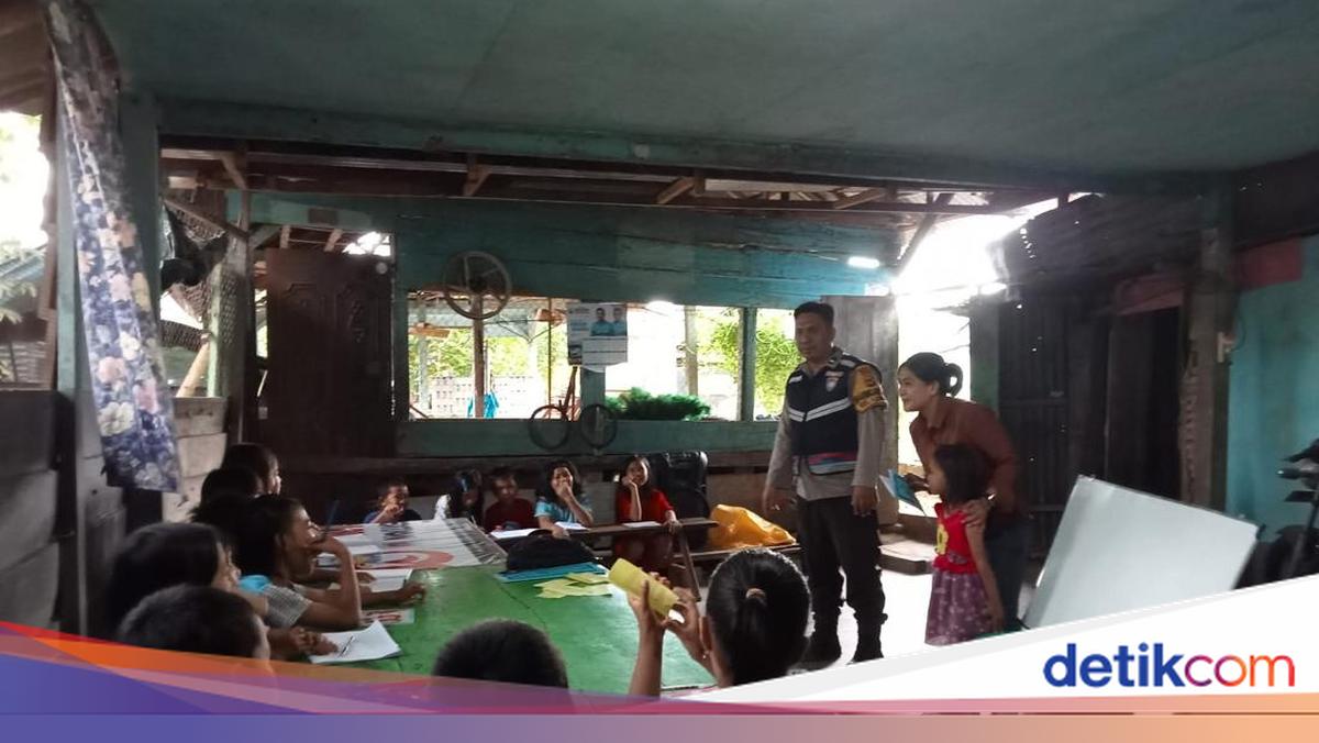 Aksi Aiptu Jacky Ubah Warung Miras di Palopo Jadi Rumah Belajar