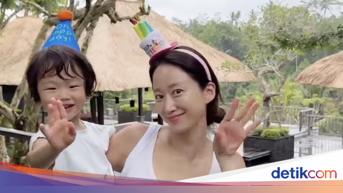 Potret Birthday Trip Jeon Hye Bin dan Anak di Bali, Simpel tapi Full Senyum