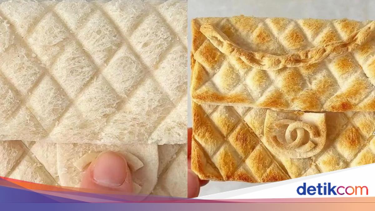 Keren! Food Vlogger Ini Bikin Replika Tas Chanel dari Roti Panggang