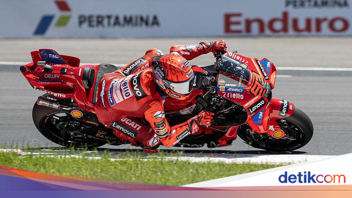 Momen Marc Marquez Jatuh 2 Kali di Sesi Practice MotoGP Mandalika