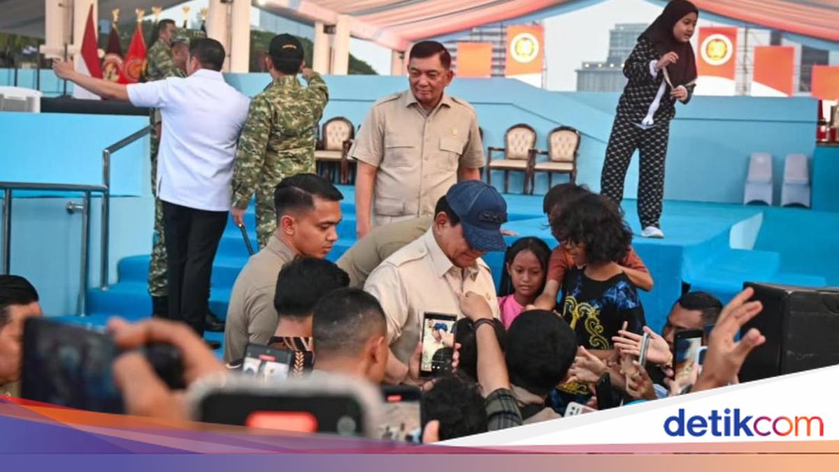 Prabowo Tinjau Persiapan Upacara Peringatan HUT ke-80 TNI di Monas