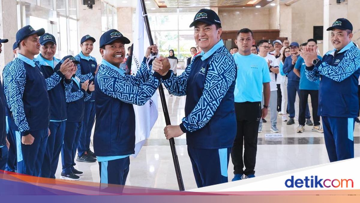 Lepas Kontingen PORNAS KORPRI XVII, Sekjen DPD: Tunjukkan Semangat Juang!
