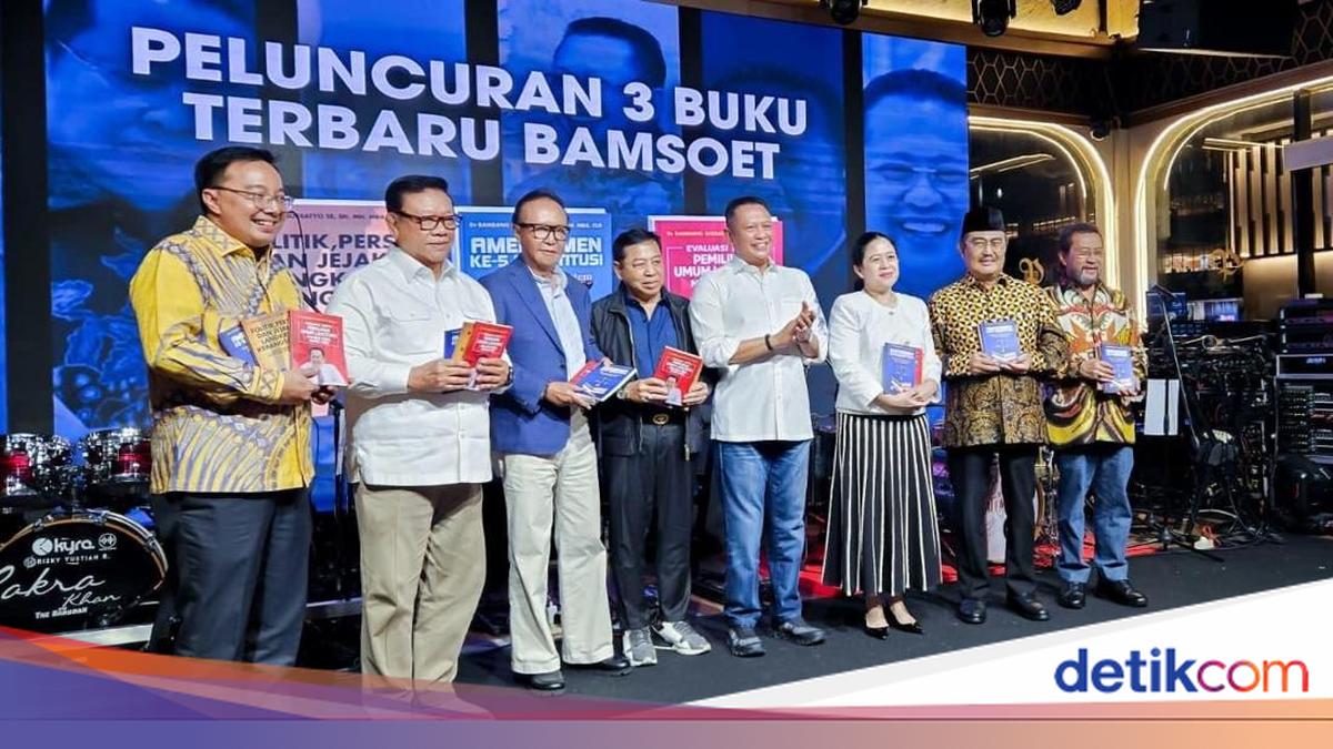Rilis 3 Buku Baru, Bamsoet: Bagi Saya, Buku Instrumen Perjuangan Gagasan