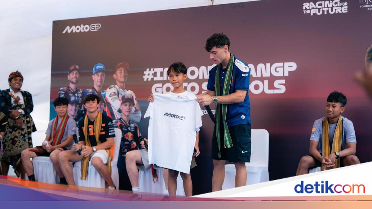 MotoGP Mandalika: Ketika Para Pebalap Jadi 'Guru' di Sekolah