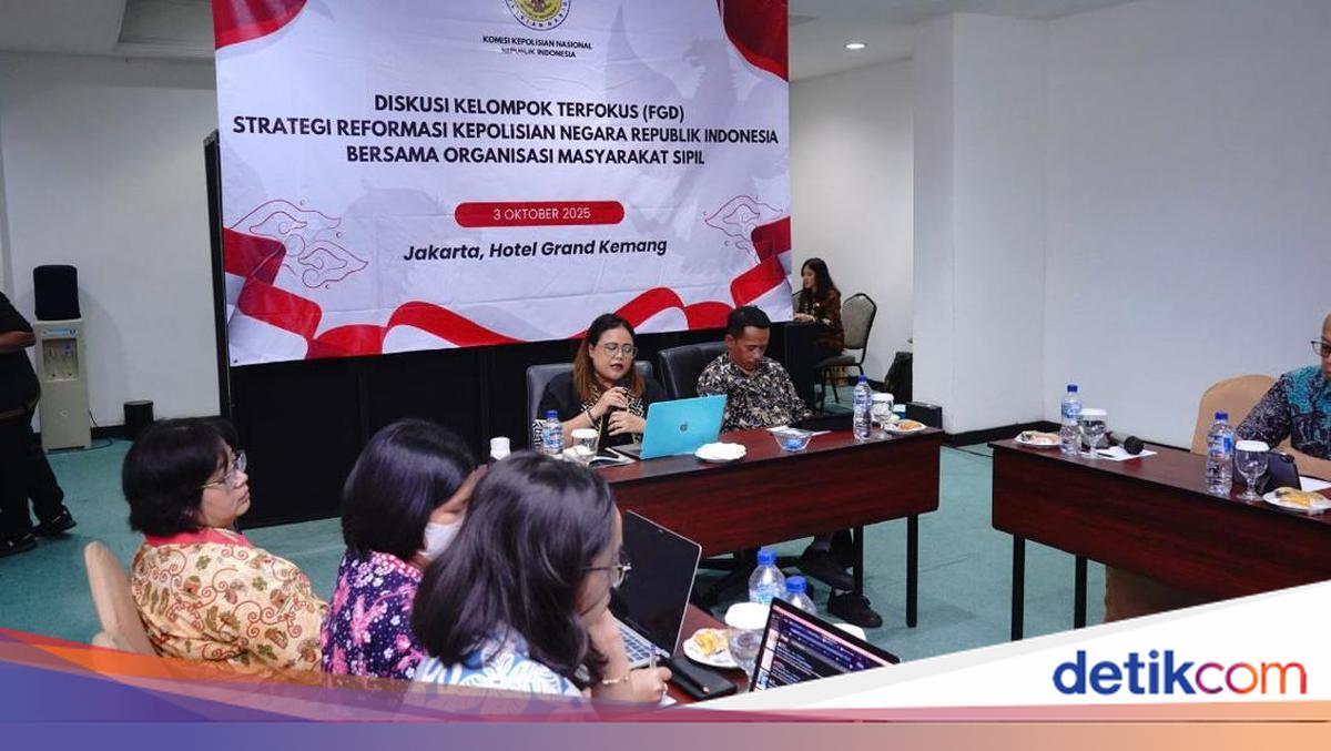 Kompolnas Gelar FGD Reformasi Polri, Serap Aspirasi dari KontraS Hingga YLBHI