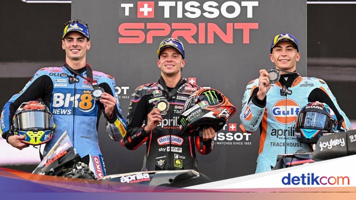 Klasemen MotoGP 2025 usai Sprint Race MotoGP Mandalika 2025