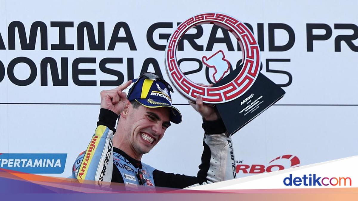 Kata-kata Fermin Aldeguer Usai Jadi Juara di MotoGP Mandalika 2025