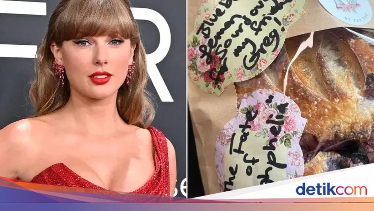 Sambut Album Baru, Taylor Swift Pamer Bikin Roti 'Doughphelia'