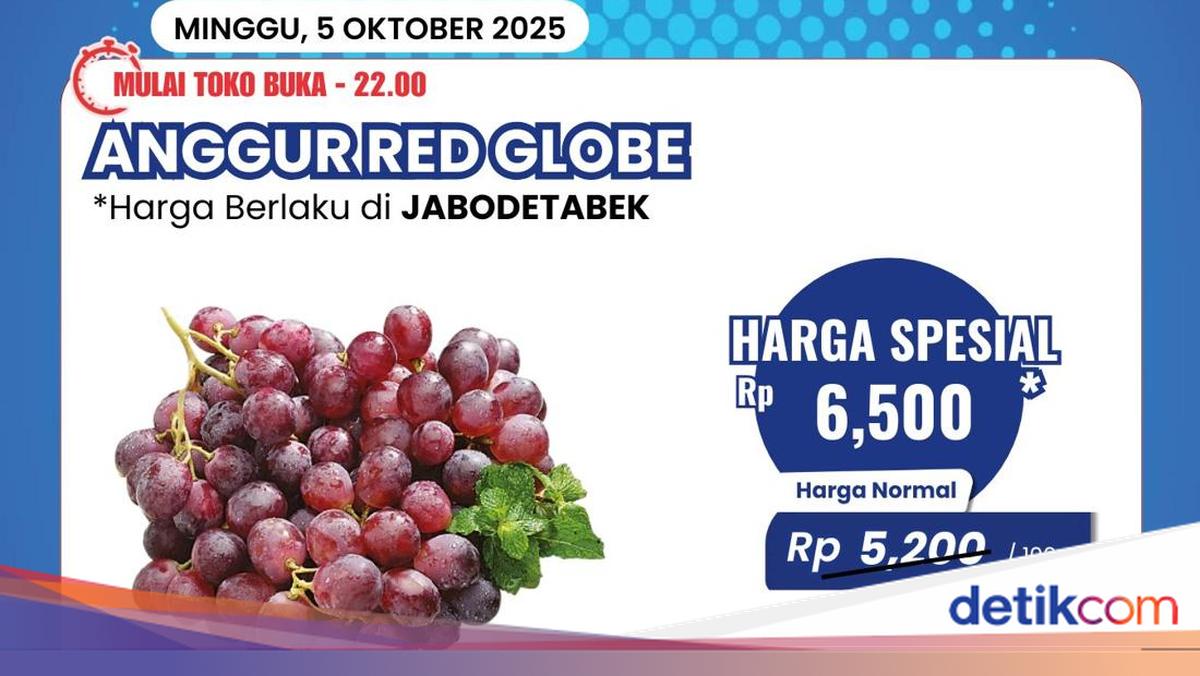 Banjir Diskon! Belanja Anggur di Transmart Full Day Sale Ramah di Kantong