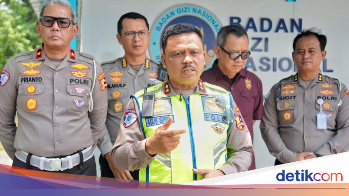 Dukung Program Pemerintah, Kakorlantas Polri Tinjau SPPG di Pusdik Lalu Lintas Serpong