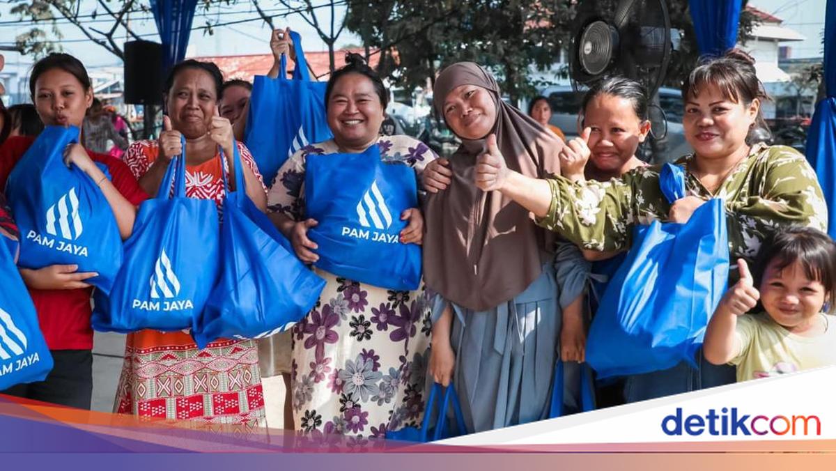 PAM JAYA Gelar Bazar Gratis di Pademangan, Hadirkan 2.000 Paket Sembako
