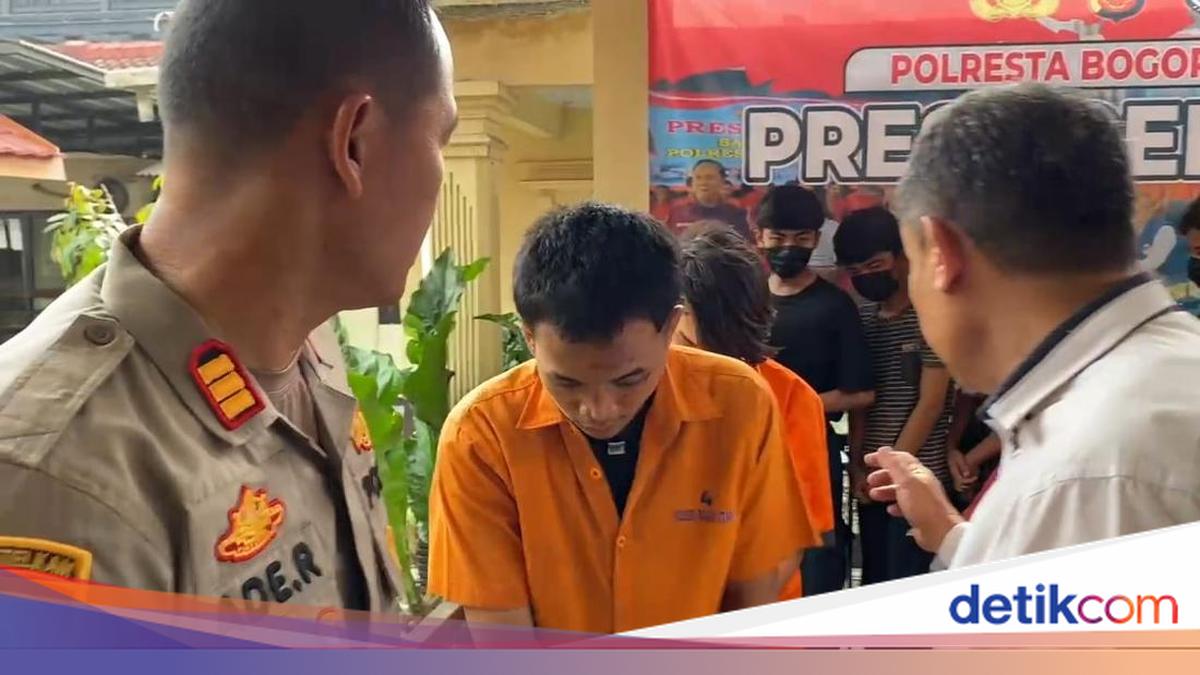 Penampakan Pembacok Polisi di Bogor Kini Berbaju Tahanan