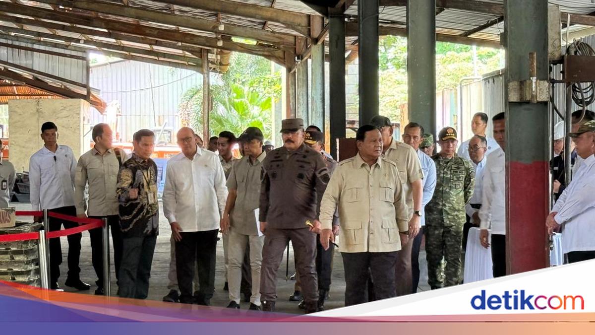 Prabowo: Bayangkan, Kerugian karena Tambang Timah Ilegal Rp 300 T!
